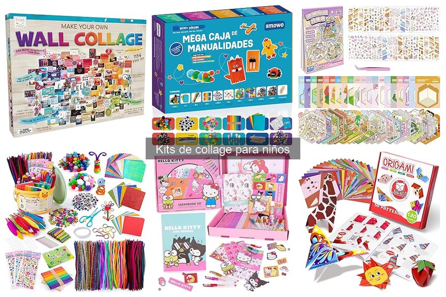Cómo elegir el mejor kit de collage para niños