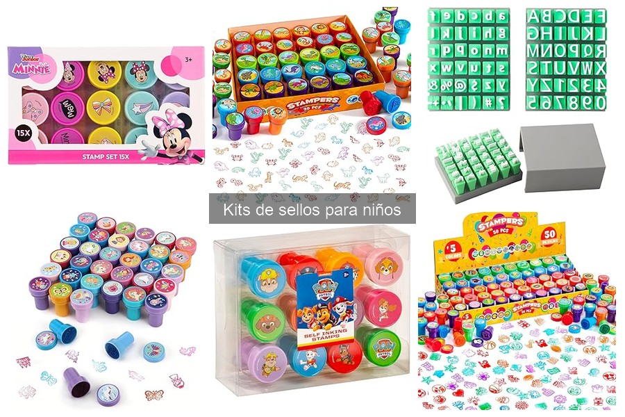 Cómo elegir el mejor kit de sellos para niños