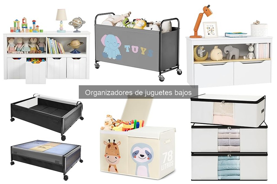 Cómo elegir el mejor organizador de juguetes bajos