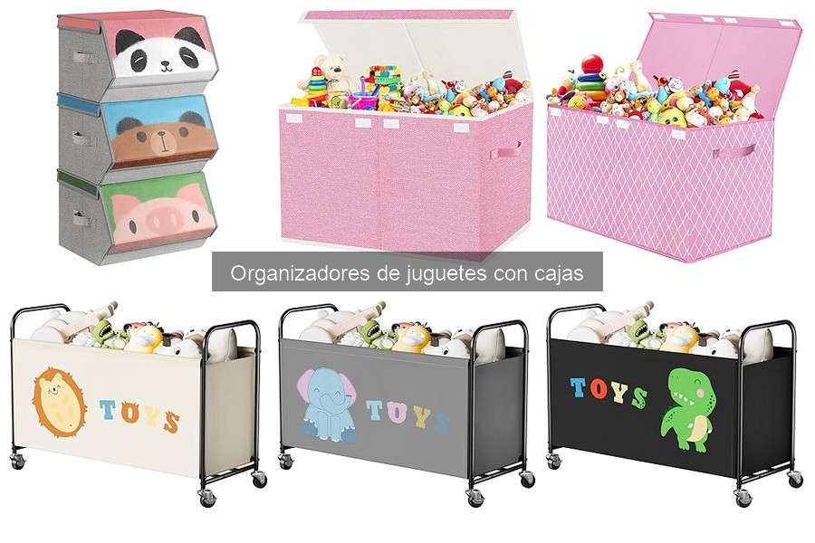 Cómo elegir el mejor organizador de juguetes con cajas
