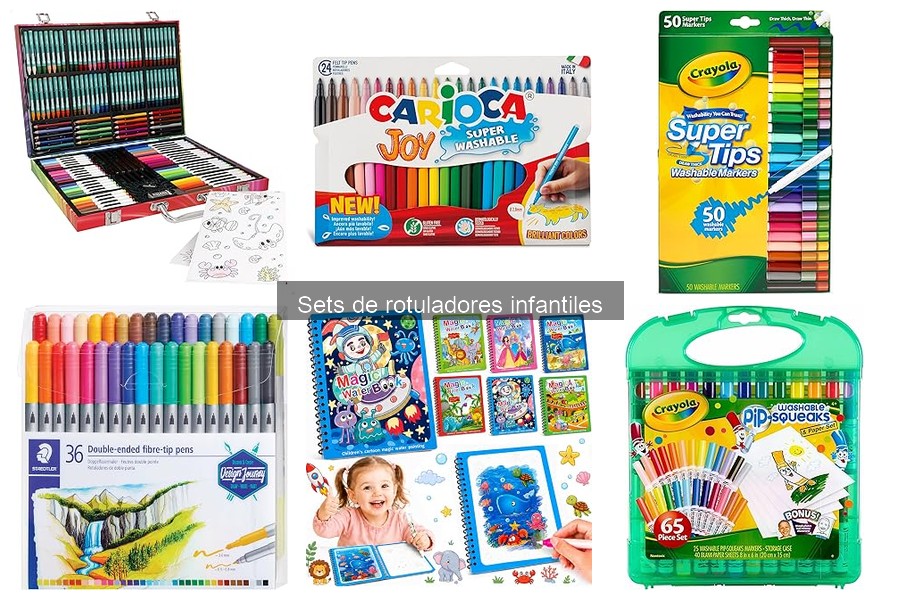 Cómo elegir el mejor set de rotuladores infantiles
