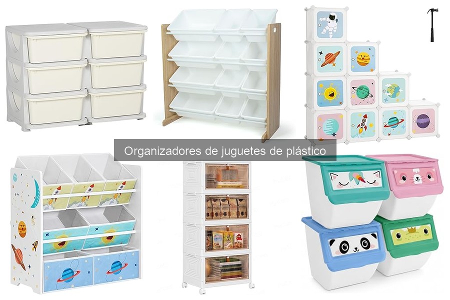 Cómo elegir el organizador de juguetes de plástico ideal