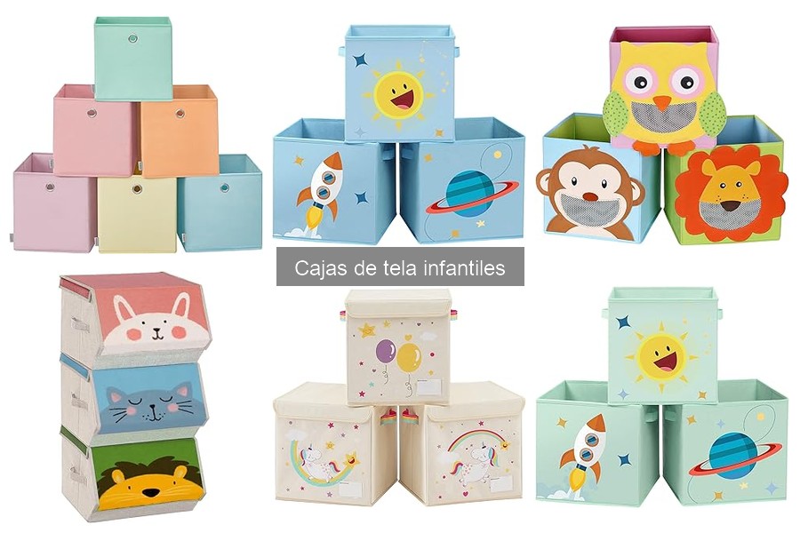 Cómo elegir la caja de tela ideal para niños: guía práctica