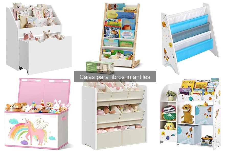 Cómo elegir la mejor caja para libros infantiles