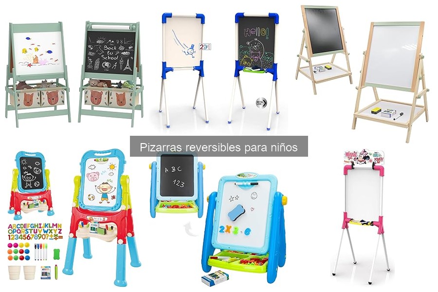 ¿Cómo elegir la mejor pizarra reversible para niños?