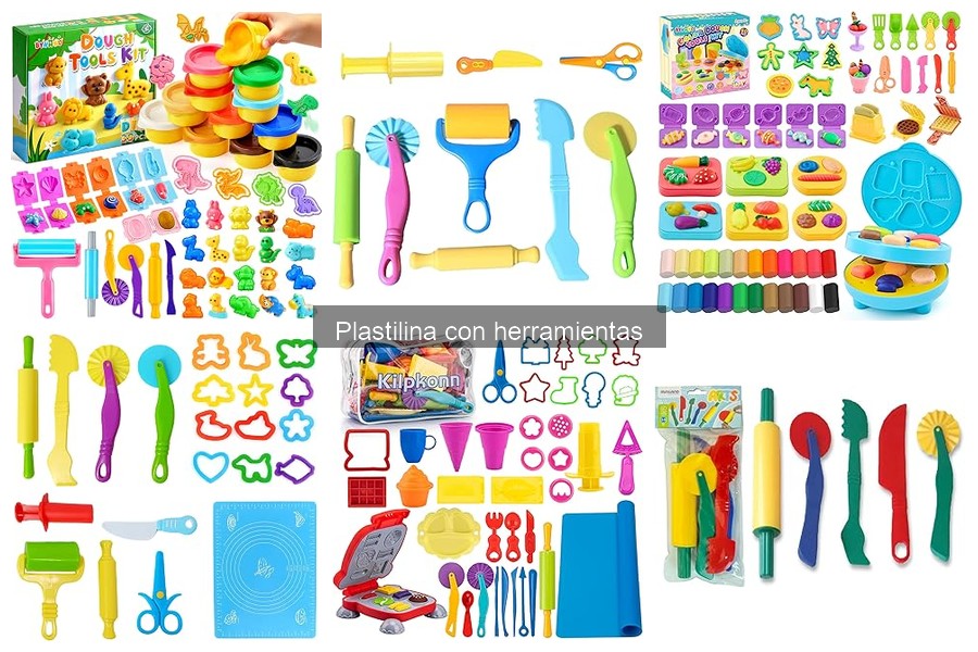 Cómo elegir la mejor plastilina con herramientas para niños