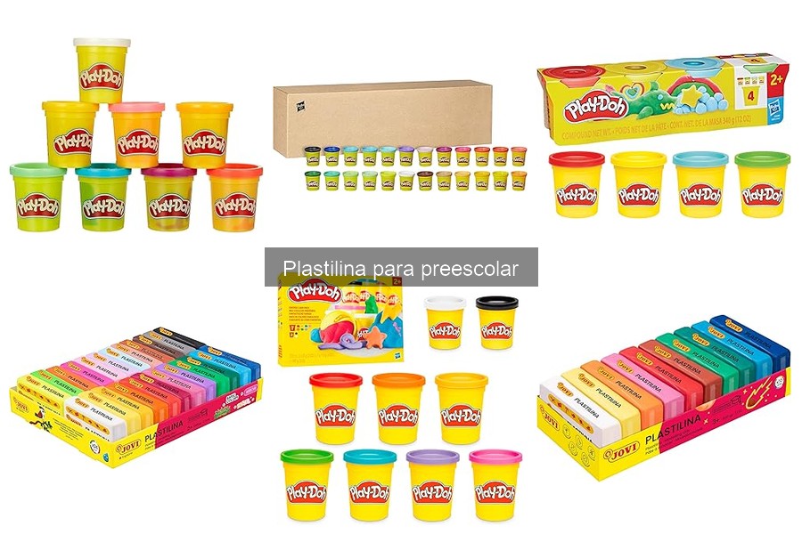 Cómo elegir la mejor plastilina para niños en preescolar