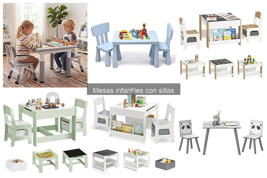 Cómo elegir la mesa infantil adecuada para tus hijos