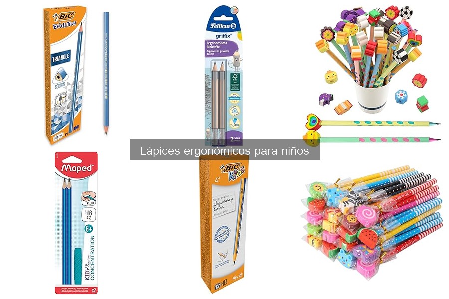 Cómo elegir lápices ergonómicos para niños: guía práctica