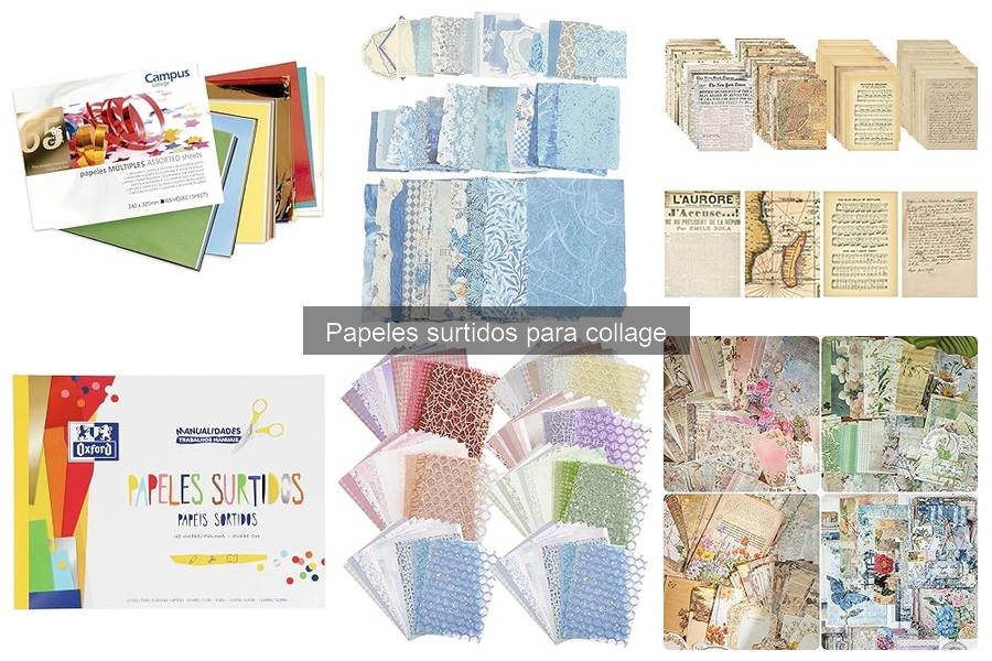Cómo Elegir Papeles Surtidos para Collage: Guía Completa