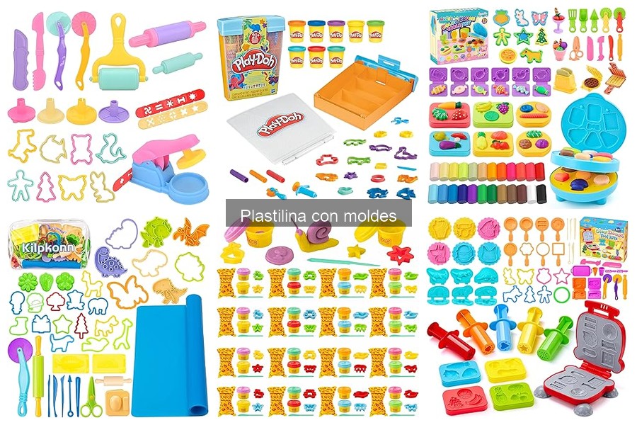 Cómo elegir plastilina con moldes para niños por edad