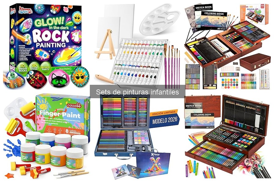Cómo elegir sets de pinturas infantiles según la edad