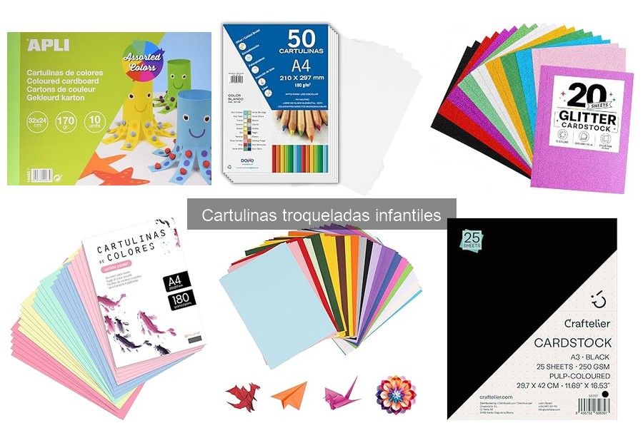 Cómo enseñar a los niños a usar cartulinas troqueladas