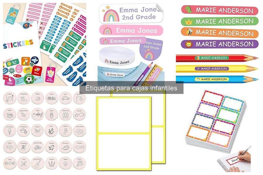 ** Cómo Enseñar a los Niños a Usar Etiquetas en su Organización