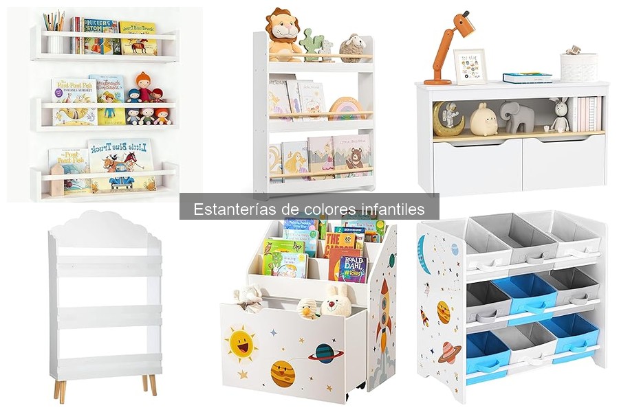 Cómo Instalar Estanterías de Colores Infantiles Fácilmente