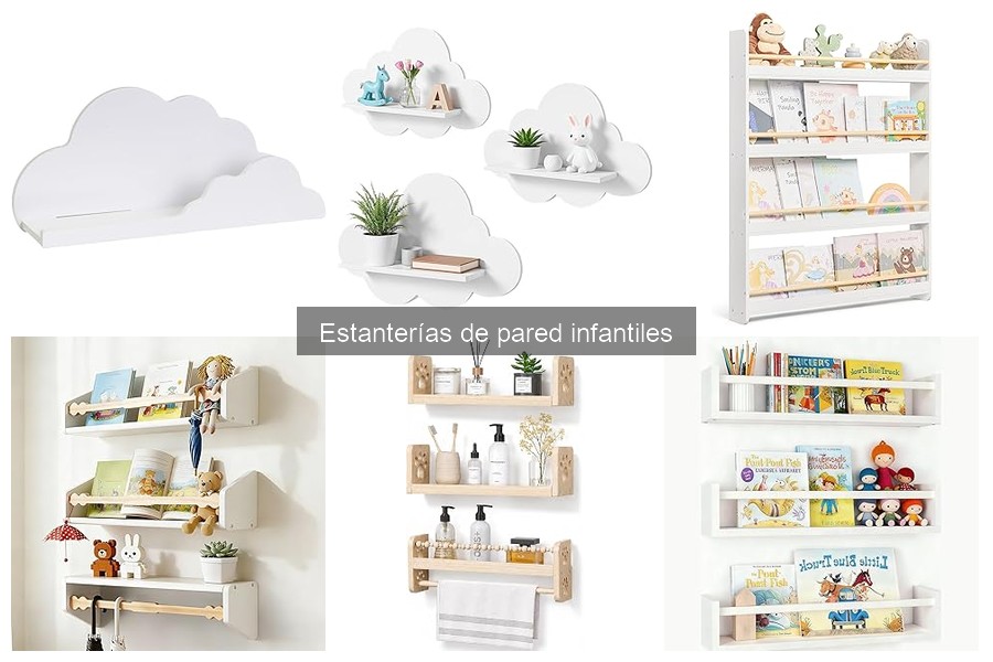 Cómo instalar estanterías de pared infantiles fácilmente