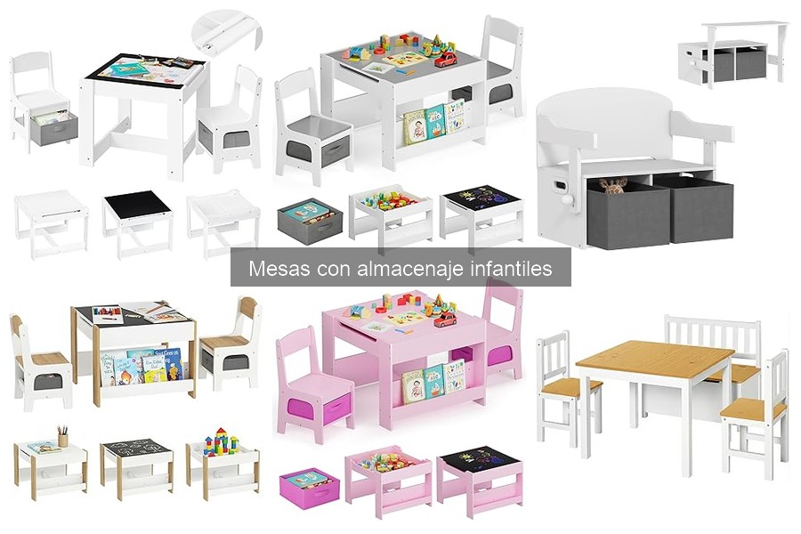 Cómo integrar mesas con almacenaje en espacios pequeños