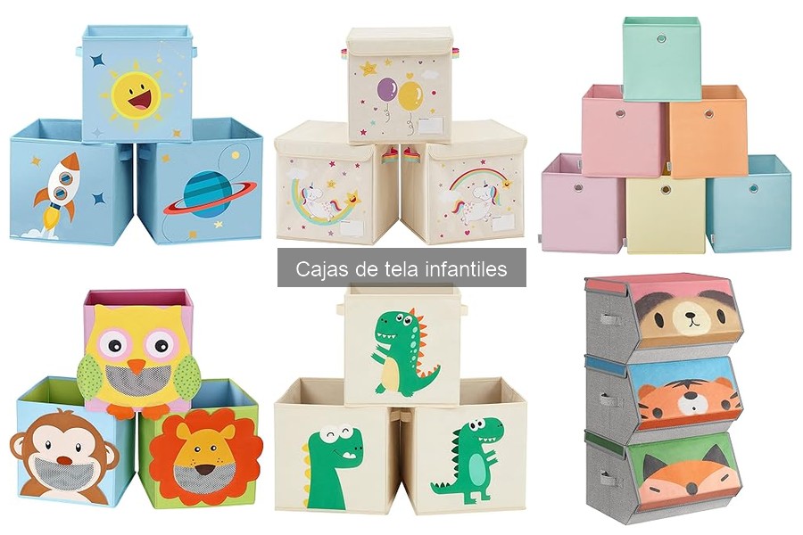 Cómo limpiar cajas de tela infantiles: consejos prácticos