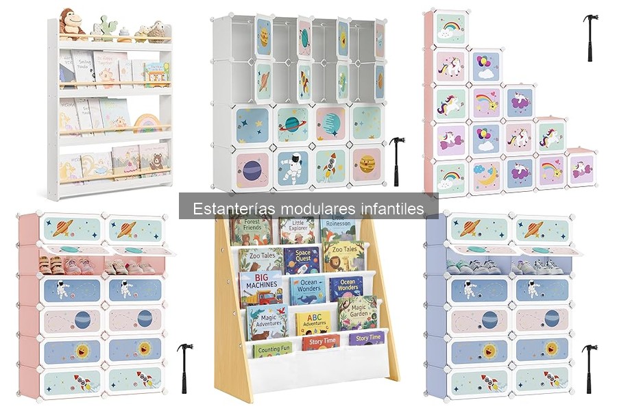 Cómo limpiar y mantener estanterías modulares infantiles