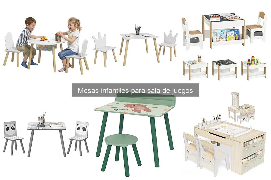 Cómo limpiar y mantener mesas infantiles en perfecto estado