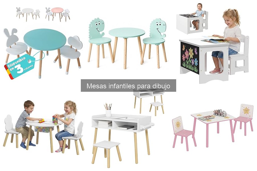 Cómo limpiar y mantener mesas infantiles para dibujo