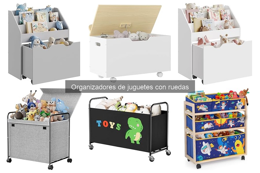 Cómo Limpiar y Mantener Organizadores de Juguetes con Ruedas