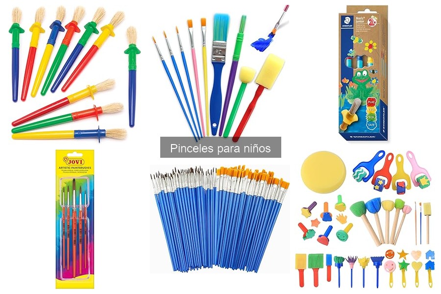 Cómo limpiar y mantener pinceles para niños de forma fácil