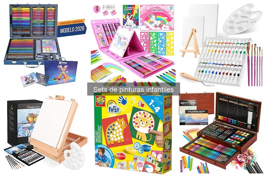 Cómo limpiar y mantener sets de pinturas infantiles
