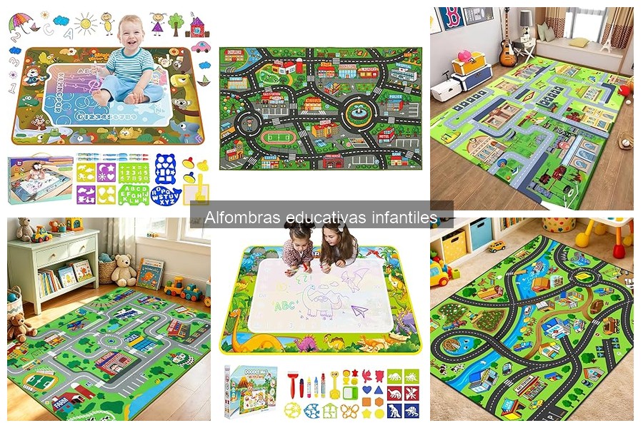 Cómo limpiar y mantener una alfombra educativa infantil