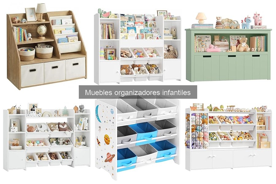 Cómo mantener muebles organizadores infantiles en buen estado