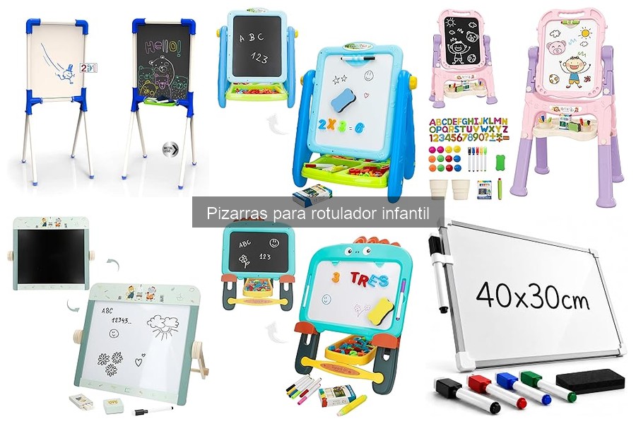 Cómo mantener pizarras para rotulador infantil en perfecto estado