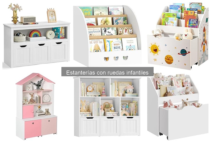 Cómo Mantener y Limpiar Estanterías con Ruedas Infantiles