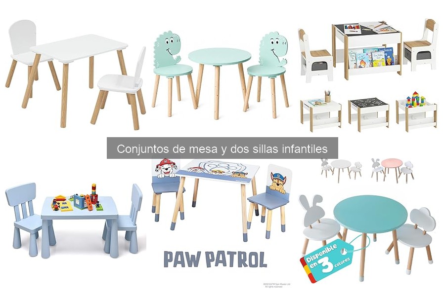 Cómo Montar un Conjunto de Mesa y Sillas Infantiles