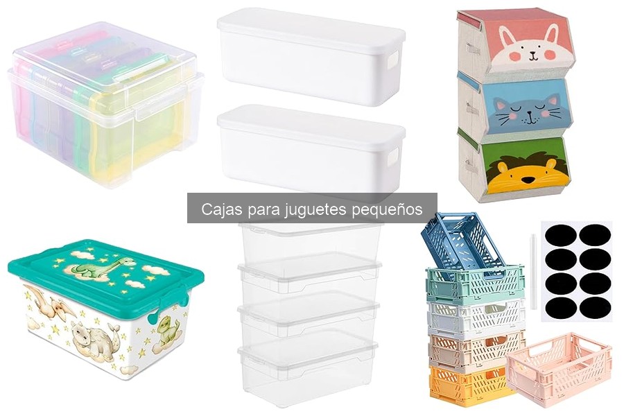 Cómo organizar juguetes pequeños en cajas: 5 técnicas creativas