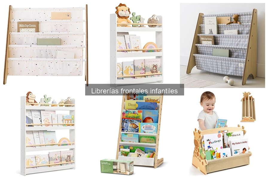 Cómo organizar una librería frontal infantil eficazmente
