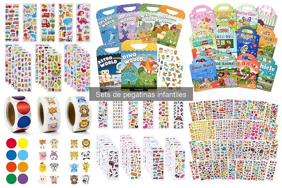 Cómo organizar y almacenar pegatinas infantiles con éxito