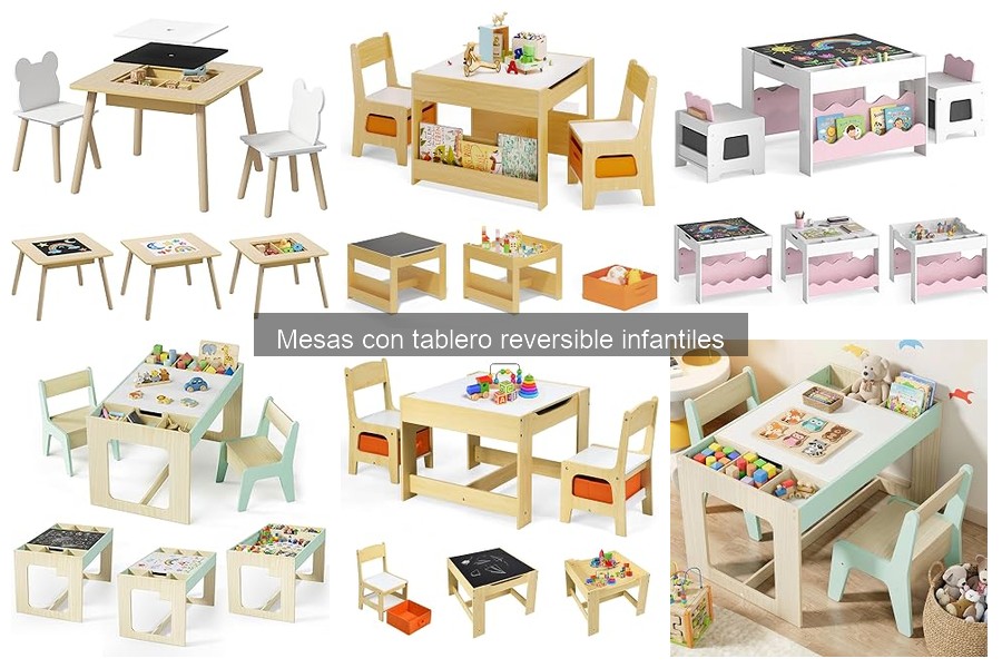 Cómo Sacar el Máximo Provecho de una Mesa Infantil Reversible