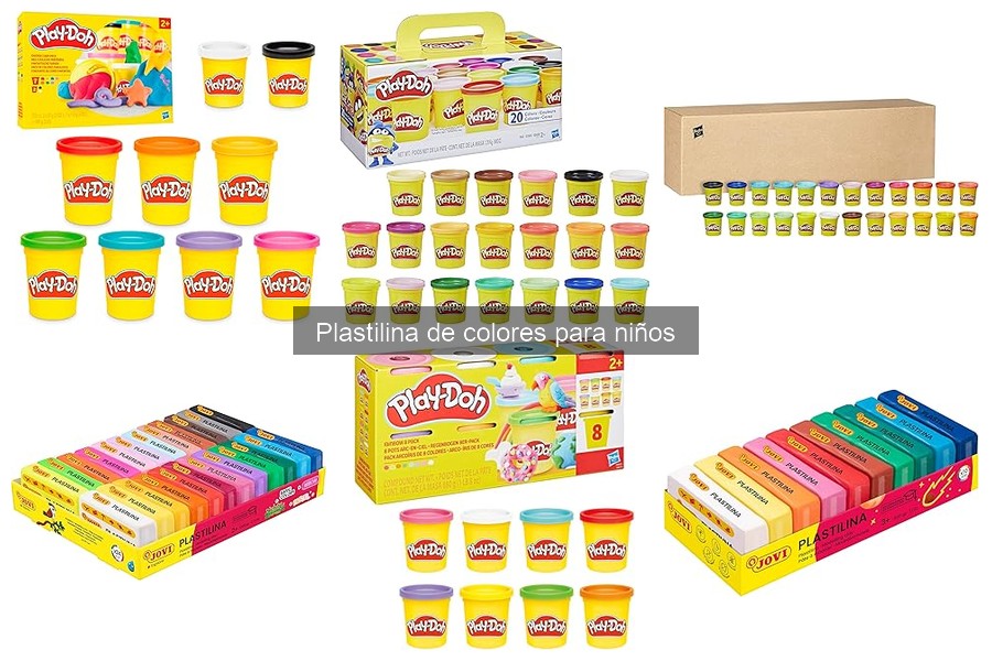 Cómo usar la plastilina de colores con los niños: ideas divertidas