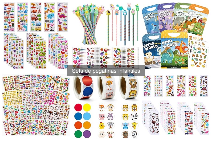 Cómo usar pegatinas para estimular la creatividad infantil