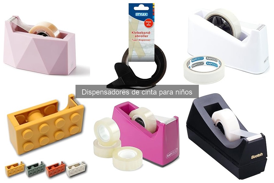 Cómo usar un dispensador de cinta para niños de forma segura