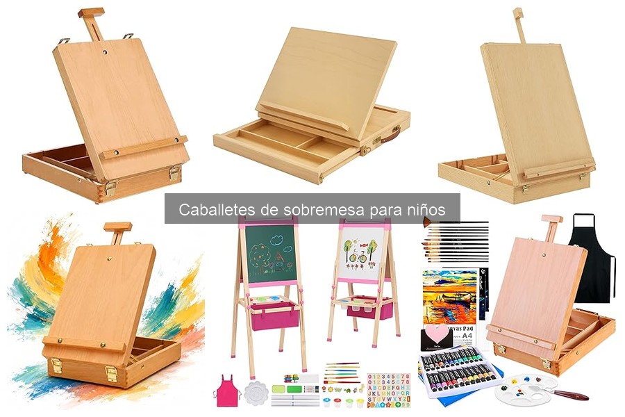 Cómo utilizar caballetes de sobremesa en educación infantil