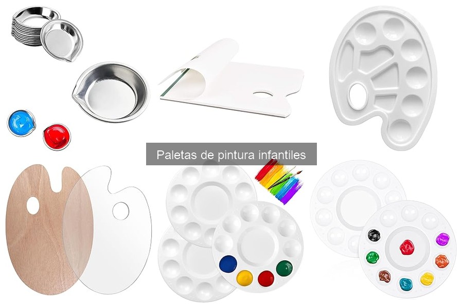 Cómo Utilizar Correctamente una Paleta de Pintura Infantil