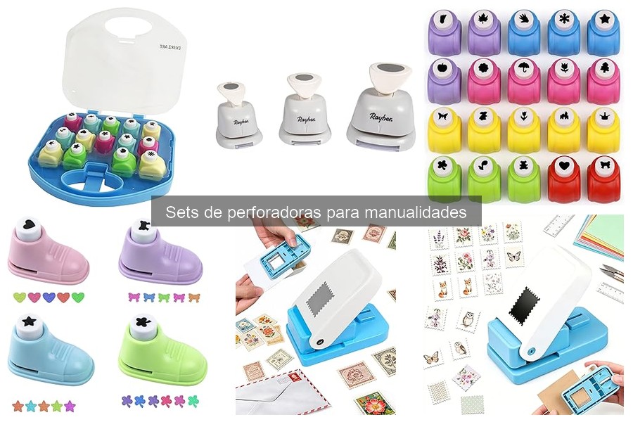 Cómo Utilizar Sets de Perforadoras para Manualidades Eficazmente