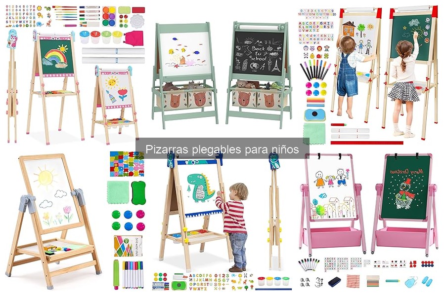 Cómo utilizar una pizarra plegable con niños: consejos prácticos