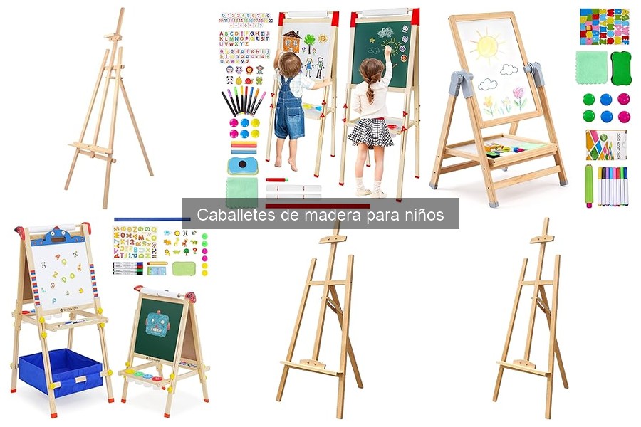 Comparativa: Caballetes de Madera vs Plástico para Niños