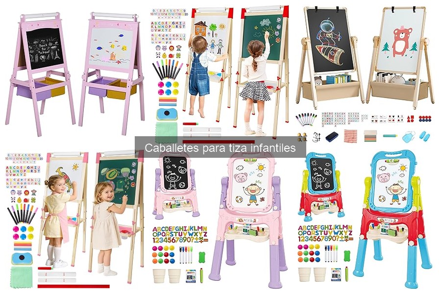 Comparativa: Caballetes para tiza infantiles vs. otros materiales
