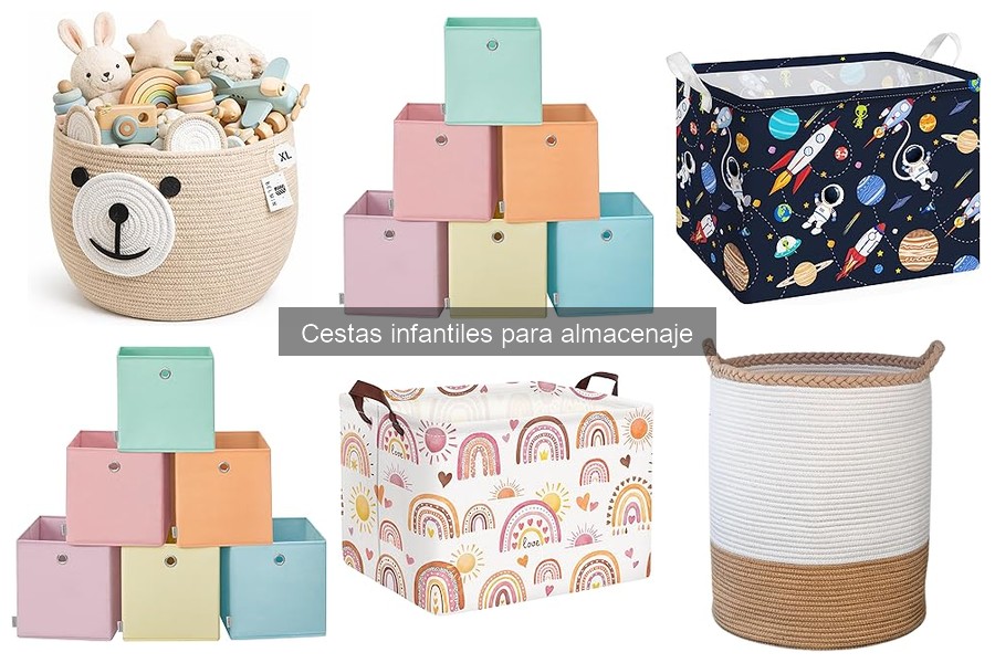 Comparativa: Cestas de Tela vs. Cestas de Plástico para Niños