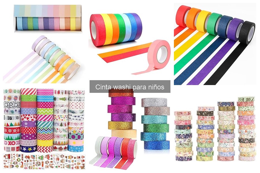 Comparativa: Cinta Washi vs Otras Cintas Decorativas para Niños