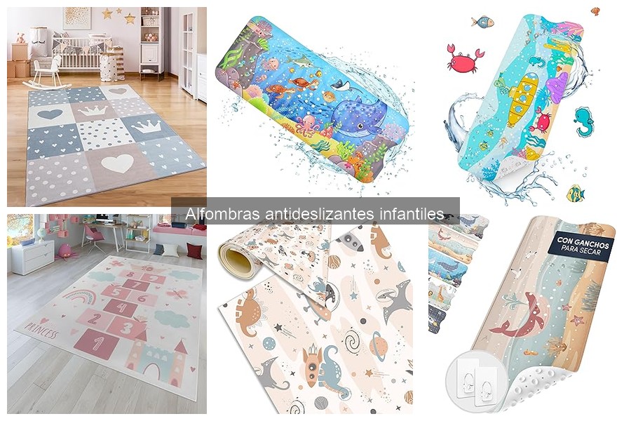 Comparativa de alfombras antideslizantes infantiles 2023