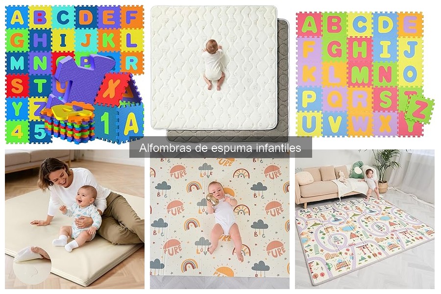 Comparativa de Alfombras de Espuma Infantiles: Mejores Marcas